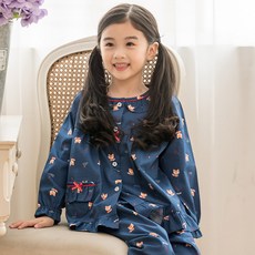 mimi cats 女童 6002 櫻桃狐狸睡衣