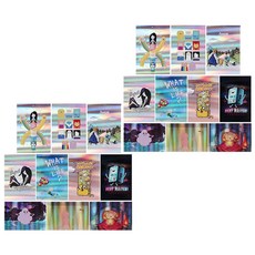 어드벤처타임 홀로그램 엽서 10종, 랜덤 발송, 20개