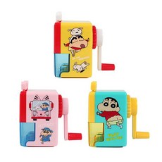 짱구 미니사각연필깎이, 랜덤 발송, 3개