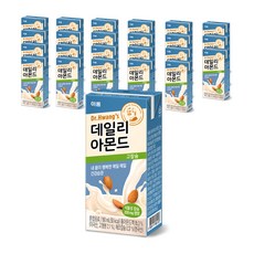 이롬 데일리 아몬드 고칼슘, 190ml, 24개