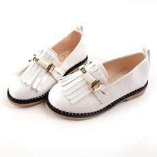 BEBEMARU 2617 奢華古馳風流蘇幼兒樂福鞋