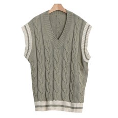 엄짱 임산부 타미안 니트 조끼