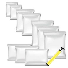 棉被真空壓縮袋組 S 2入+M 2入+L 3入+XL 3入, 1套