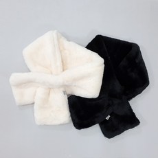 woojooi 牛奶毛絨圍巾 2入