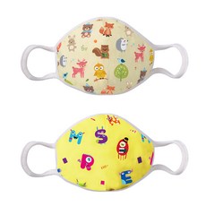 benian 孩童3D立體布口罩 2入