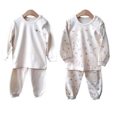 Natura Organic 孩童兩件式內衣組 2款