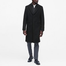 바나나리퍼블릭 남성용 이탈리안 멜턴 탑코트