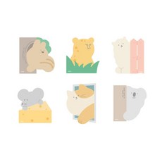 ICONIC 躲貓貓備忘錄, 隨機發貨, 6個