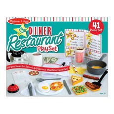 梅麗莎和道格晚餐餐廳玩具套裝, 混色