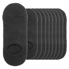 Plus Cotton 男士運動氣垫隱形襪 10入