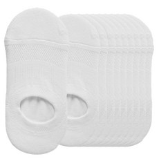 Plus Cotton 女款氣墊運動隱形襪 10入