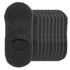 Plus Cotton 女款氣墊運動隱形襪 10入