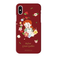 코쿼드 안녕 앤 클래식 플라워 슬림 휴대폰 케이스