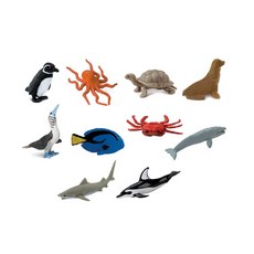 사파리엘티디 태평양동물 튜브 피규어 10종세트 100308, 1세트