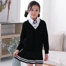 jackid 女童款基本款開襟衫