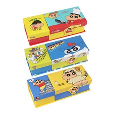 짱구 뉴슬라이드 지함필통 JJ, 랜덤 발송, 3개