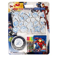 kumhong 你好生活復仇者郵票著色套組, 混色