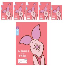 디즈니 캐릭터 3-6 위니더푸우 일기장, 혼합 색상, 10개