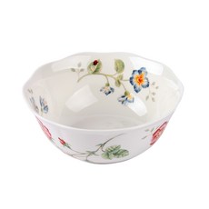 Lenox 雷諾克斯 蝶舞花園 小麵碗, 混合色, 1個