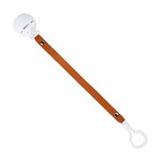 심통 가죽클립 스트랩, 브라운