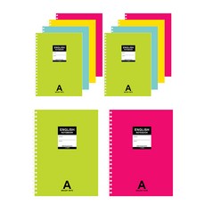 Heemangnote 2000 英語線圈筆記本, 隨機出貨, 10個