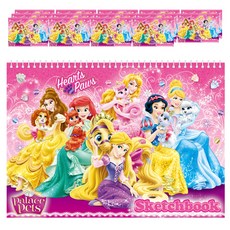 Disney 迪士尼 公主系列著色本 15入 隨機出貨, 250*345mm, 18張