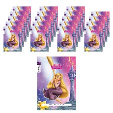 Rapunzel 迪士尼角色公主 10 韓文注, 混色, 20個