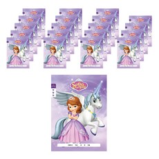Sofia The First 小公主蘇菲亞 小公主蘇菲亞小學聯絡簿, 混色, 20入