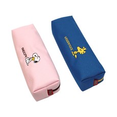 피너츠 자수필통 M, 랜덤 발송, 2개