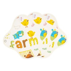 eechae 有機Buddy一體成型棉質衛生褲墊, 1入, 3個