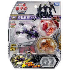 BAKUGAN Mimi World BBP 017 Starter Pack Vol 2 戰鬥機器人, 混色