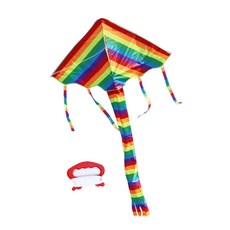 Hug me 彩虹風箏 中型 + 線軸組合, 1套