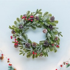 聖誕樹裝飾裝飾品樹葉花環材料, 混色