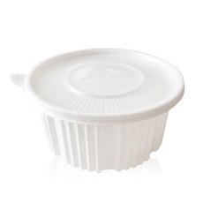 Togo Pack 模壓湯容器 220mm 中號 + 蓋子套組, 1套, 25件