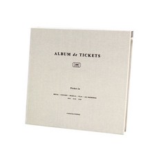 ICONIC 線圈活頁票根收藏冊 V4, 淺灰, 50張, 1組