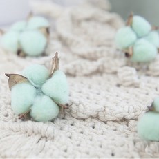 聖誕樹裝飾裝飾棉花 20入, 薄荷