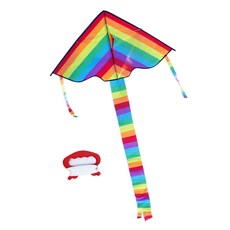 Hug Me 彩虹風箏 小型 + 捲線器套組, 1套