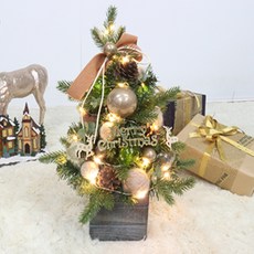 手工可愛冷杉樹套組, 金色