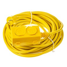 延長線 2.5SQ 4000W 20A 2孔20號 18m 插座, 1個