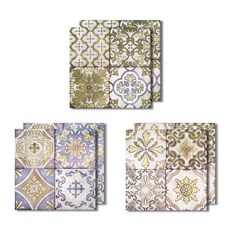 UNiDESIGN InStyle Petit Jardam 1 8p + Petit Jardam 2 8p + Petit Jardam 3 8p 12 x 12 cm, 混色, 1套