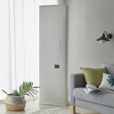 PRIELLE 直立式方形針織空調防塵罩, 白色的