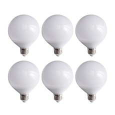 SPiANO LED 球型燈泡 G95 12W, 黃光, 6個