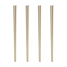 Inspoon 27種霧面韓國筷子, 金子, 4個