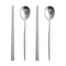 韓國餐具組合, 銀, 2湯匙+2筷子