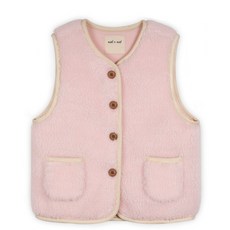 MARi n MORi 孩童排扣式刷絨背心