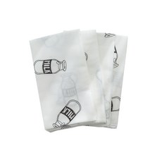 AGADDONG 竹節棉布尿墊 L號, 牛奶款, 4件