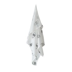 AGADDONG 竹節棉細纖維毯, 牛奶瓶