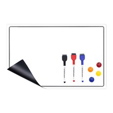 magpia 橡膠磁性白板+白板筆+圓形磁鐵, 橡膠磁鐵