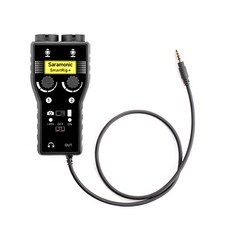 사라모닉 SmartRig+ 2채널 XLR 어댑터 마이크, 1개