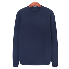 Tech基本款素色刷毛長袖大學T